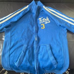 Distressed Abercrombie men’s zip up